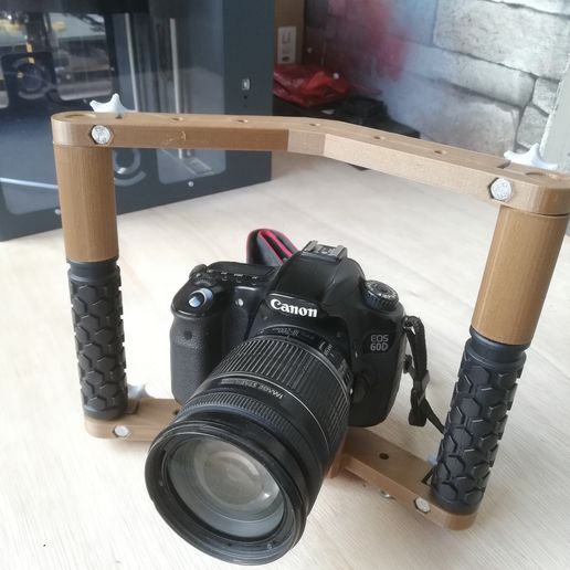 Hand held Camera Rig・Free STL File for ・Cults