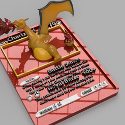 charizard_card_v1_2022-Nov-21_07-43-19PM-000_CustomizedView6326707695.png STL file 4D POKEMON CARDS - Charizard・Model to download and 3D print, beretek