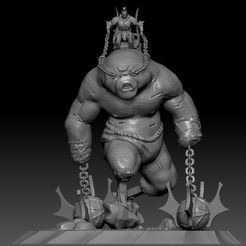 01.jpg 3D file Stumpy the Truncated Troll・3D printing design to download