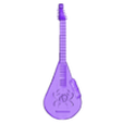 Edgin Lute One Piece.stl Edgin's Lute (D&D Honor among thieves)
