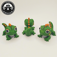 Flexi-Tiny-Iguana,-P2.png Flexi Tiny Iguana, bewegliche Zappelfigur, inklusive Schlüsselanhänger, inklusive 3mf