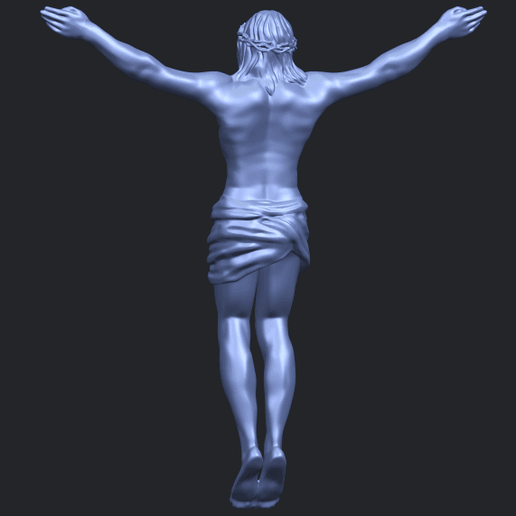 21_TDA0230_Jesus_iB06.png Download free file Jesus 01 - top • 3D printable design, GeorgesNikkei