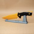 ValKnife_Cults8.jpg Valorant Tactical Knife 3D Model - Replica Prop for Cosplay - 3d Printable Valorant Knife