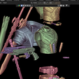 blender_MbPgb4VsJy.png Blade, Eric Cross Brooks, Wesley SNipes Default Costume Marvel Rivals Full armor, weapon and props Cosplay Kit , kitbash