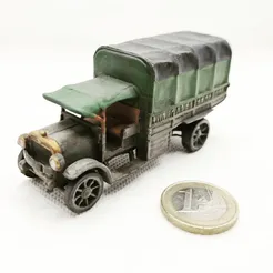 Berliet_Truck.jpg Archivo 3D W1 Truck Berliet Clean&Destroy・Modelo de impresora 3D para descargar
