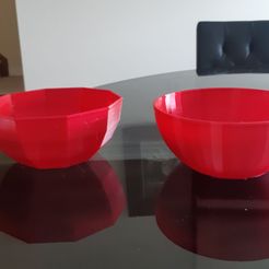 bowls-1.jpeg Free STL file Kitchen Bowl (Classic and Low Polygon)・3D printing design to download