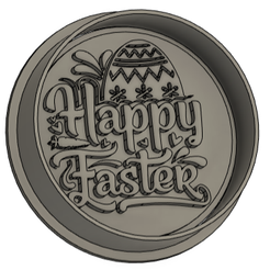 36.png Easter Cookie Cutter and Embosser Happy Easter With Egg