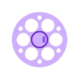 CirclesWheel-4mm-3.5CS-45ID.stl Parametric Robot Wheel (Circles)
