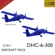 D4.png DHC-6-300 (1 IN 12) PACK <DECAL EDITION INCLUDED>