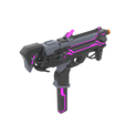 4.png Sombra Cannon Augmented Skin - Overwatch - Printable 3d model - STL + CAD bundle - Personal Use