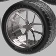 4.png PACK OF 05 20'' WHEELS AND 6 TIRES FOR SCALE AUTOS AND DIORAMAS!