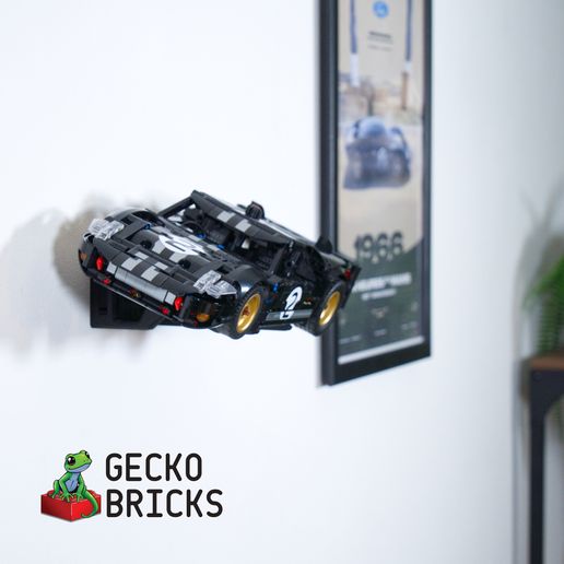 Wall Mount for Ford GT40 MKII 1966 42223 Gecko Bricks