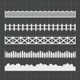 fence.png STICKER DISPLAY FOR GRID PANEL WITH MAGNET SLOTS