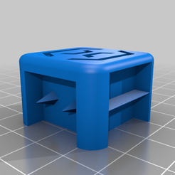Cube_mod_v3.STL.png Télécharger fichier STL gratuit Test Cube • Modèle pour imprimante 3D, helmuteder