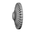 Rosette8-05.JPG Round antique rosette 3D print model