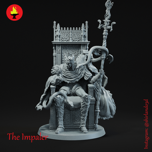💍 Messmer Elden Ring Figure・ STL File for 3D printing・Cults