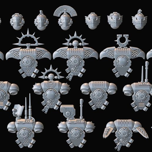 Ultra warrior Backpack Conversion Set Re-Upload