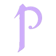 t as in tinco.obj Alfabeto élfico de El señor de los anillos (Tengwar)