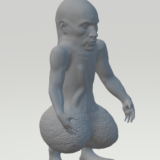 Cockrock 3D model