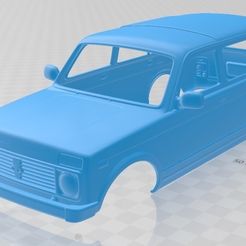 foto 1.jpg STL file Lada Niva 2131 2012 5 Doors Printable Body Car・3D printer design to download