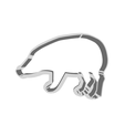 ¢ ew ag cookie cutter  Pigs  Animal, Focus on Shadow, Pig,