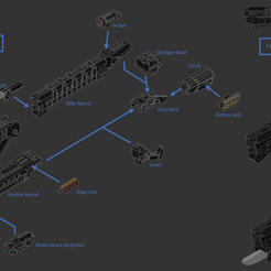 action_weapon_design.png 30 Minute Missions - Unofficial weapon set - Break- & Lever-action Weapons