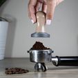 DSC03555.jpg Wood PLA Coffee Espresso Tamper