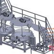 industrial-3D-model-Starch-cooking-equipment5.jpg modèle industriel 3D équipement de cuisson de l'amidon