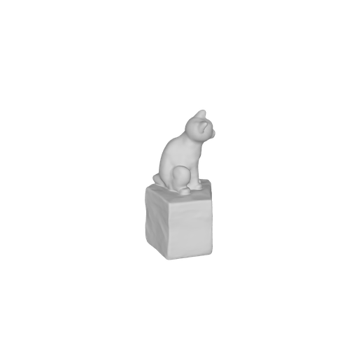 model-20.png ABSTRACT CUTE CAT STATUE