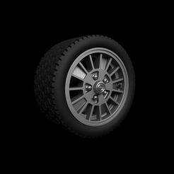 Ronal-Alufelgen_2.jpg STL file Ronal Alufelgen Opel Admiral wheels・3D printer design to download