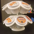 Capture d’écran 2016-10-27 à 17.04.45.png Free STL file Spinning K-Cup Holder・3D printing template to download