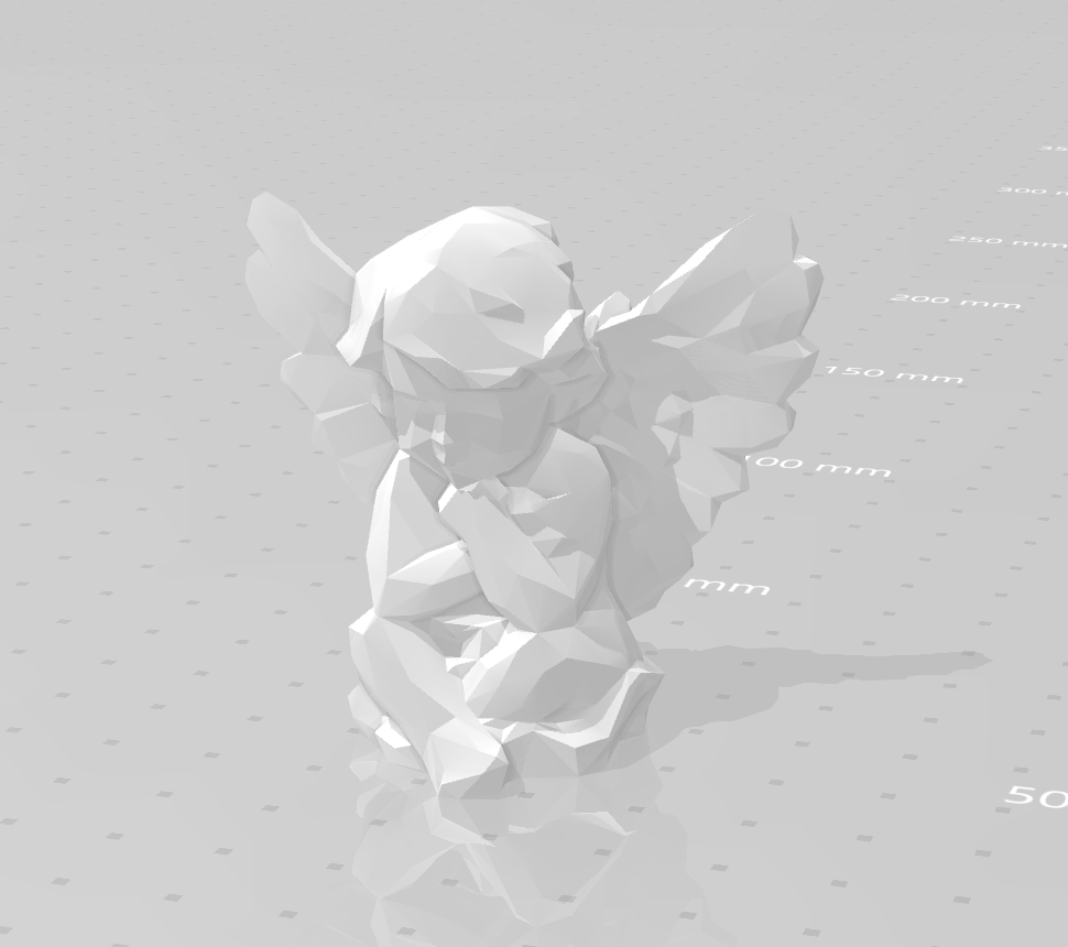 Angel design.png Download STL file Low poly Angel • 3D printing object, eAgent