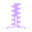 helix_top.stl Customizable Helix (Helical) Antenna Frame and Winding Template