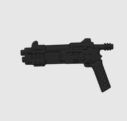 GI JOE 1989 TRACK VIPER PISTOL 1:18