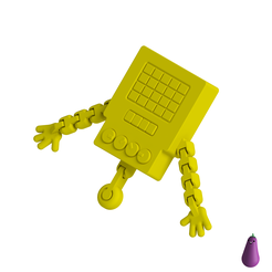 1.png STL file Flexi Robot MTT・3D printer model to download