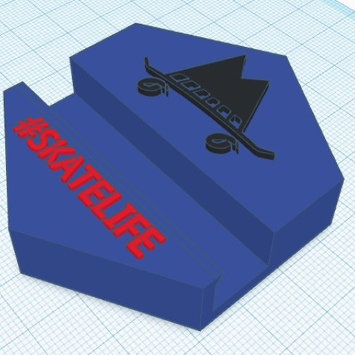 Telephone base Under the Hat 3D model