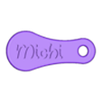 Michi.stl Archivo STL gratis Einkaufswagen Personalisiert mit Namen・Objeto para impresora 3D para descargar