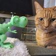 Niedlicher Flexi Print-in-Place T-Rex Dinosaurier