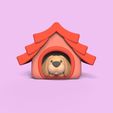 Cod211-Dog-Inside-the-House-1.jpeg 3D file Dog Inside the House・3D printable design to download