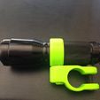 IMG_0068_display_large.jpg Бесплатный STL файл Bike FlashLight Quick Release Mount・3D-печатный объект для загрузки