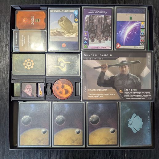 Dune Imperium + Three Expansions Inserts 3D File for 3D printingCults