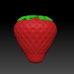 FRESAAA.jpg STL file strawberry - MOLD BATH BOMB, SOLID SHAMPOO・3D printable design to download, pachecolilium