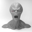 alien.jpg Bust of a Screaming Alien