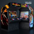 TIMUX_FIGHT_ARCADE_HIGH01.jpg ARCADE MACHINE - FIGHT GAMES (PEN HOLDER)