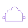 c3.stl Hamster tunnel house with door, cloud design