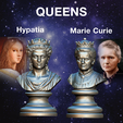 yuoyu8o.png Philosophers & Scientists Chess Set – 3D Printable STL/OBJ (12 Unique Bust Pieces + Board)