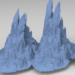 untitled.3269.png Fichier OBJ Cave Cliff Kit bash 1・Modèle à télécharger et à imprimer en 3D