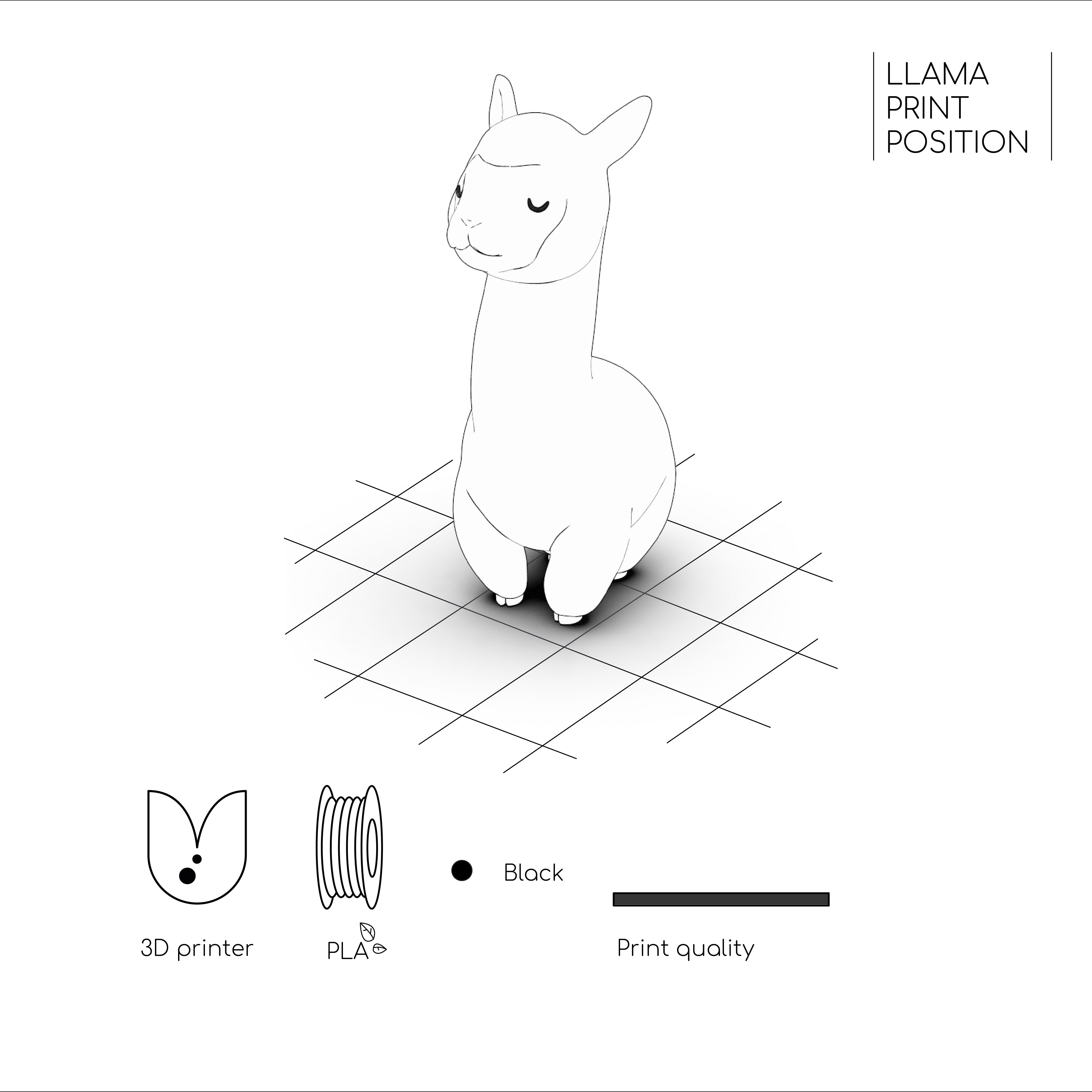 plantilla_llama-04.jpg Fichier STL gratuit Appelez・Plan pour imprimante 3D à télécharger, imaginestudio