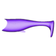 CORPS BLASTER SHAD1.stl leurre souple - fishing lure - blaster shad