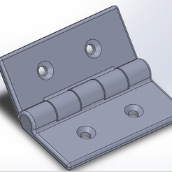 bisagra1.png STL file Hinge; Joint・3D printing design to download